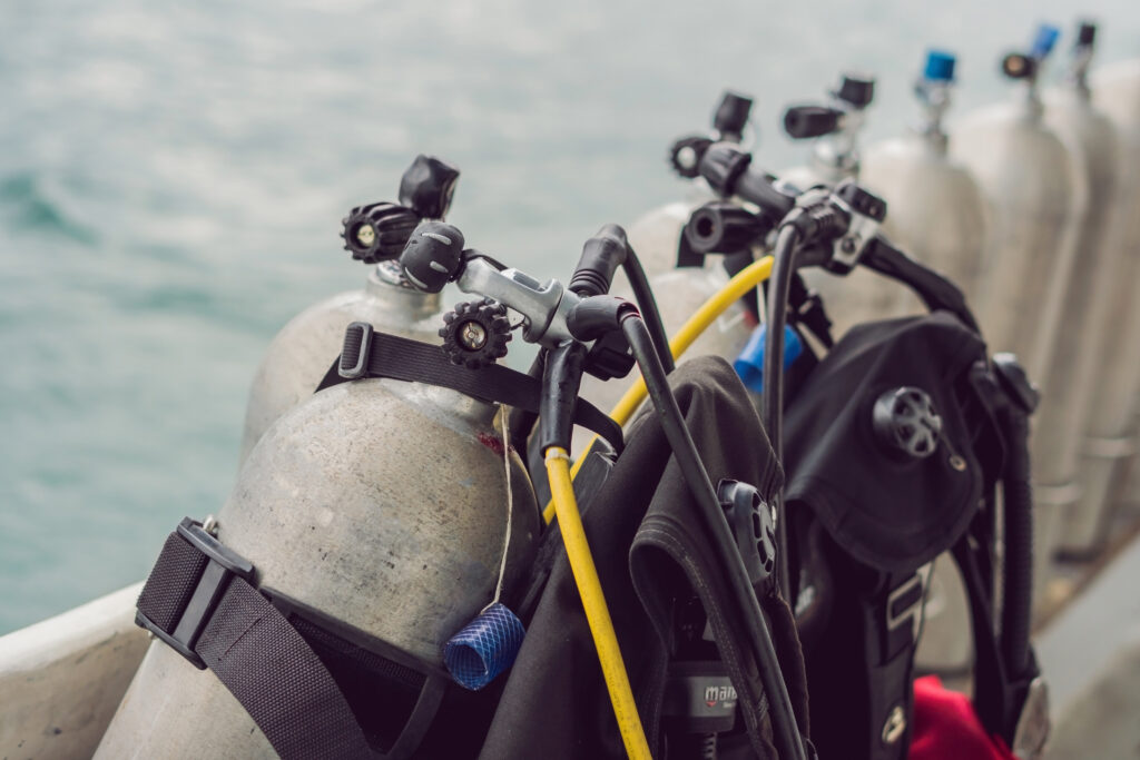 CO2 levels affect SCUBA tanks