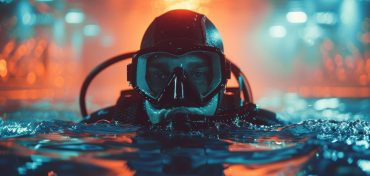 deep sea diving heart health