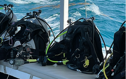 Scuba equipment rentals and sales